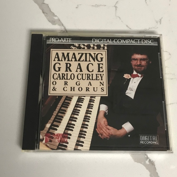 Amazing Grace Carlo Curley Organ and Chorus Music CD 1988 - Picture 1 of 3